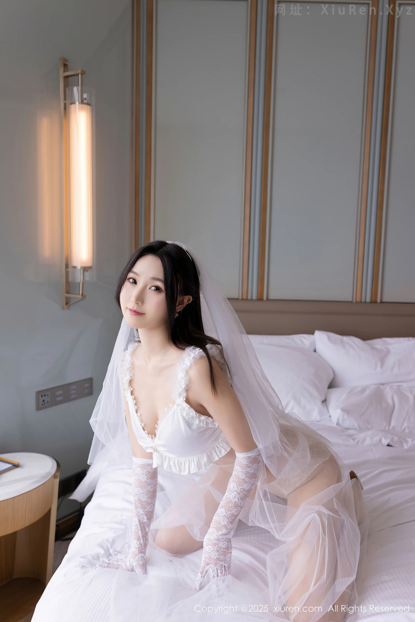 图片[5]-[XiuRen秀人网] VOL.10871 模特杏子Yada性感轻透白色婚纱配肉色丝袜秀曼妙身姿诱惑写真70P-秀人网官方网站